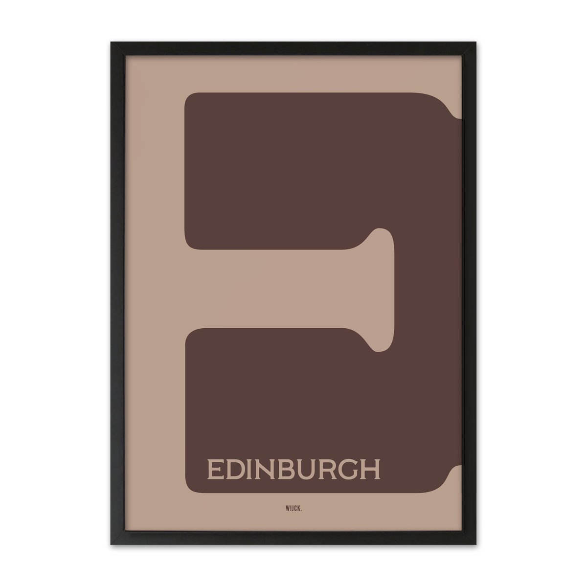 Poster von E von Edinburgh | WIJCK.